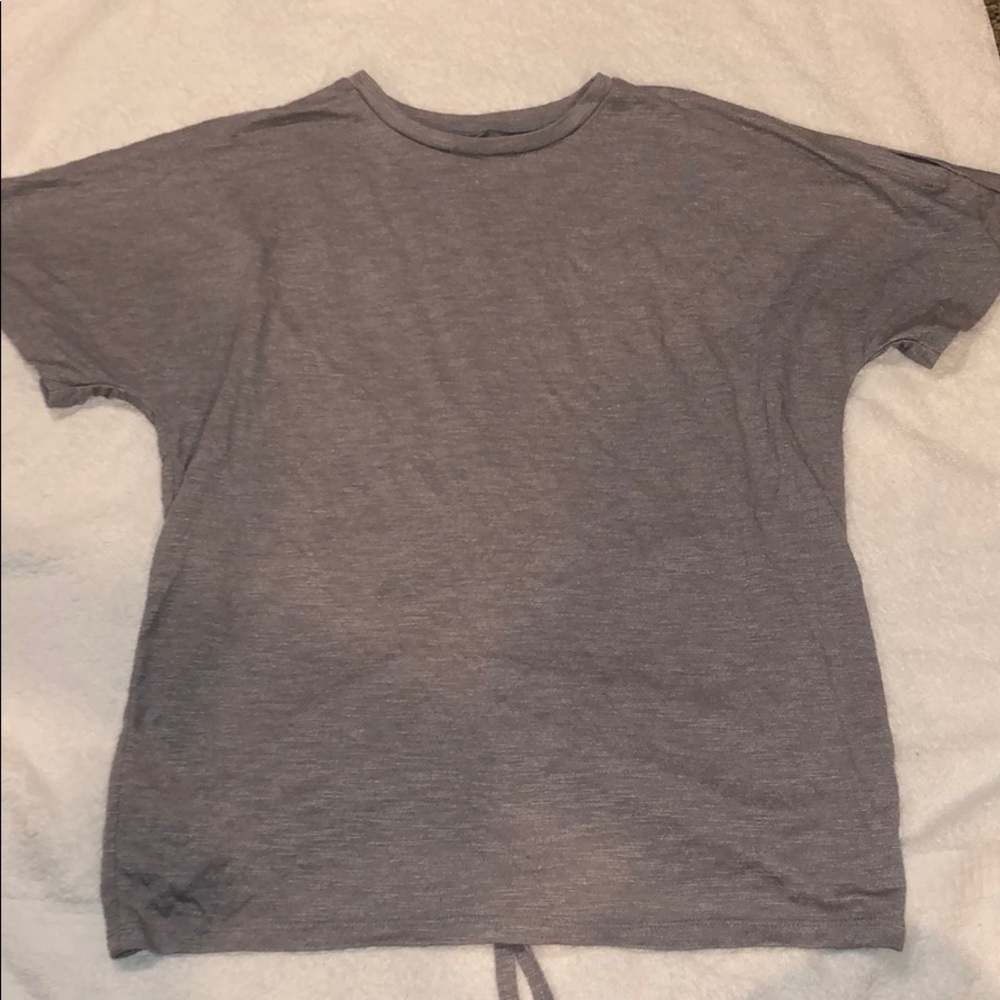 Maurices Grey Slit-shouldered Blouse